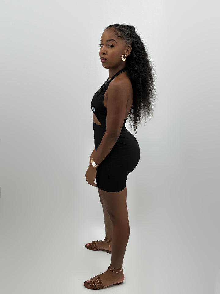 Macacão Isis para mulher – Preto – Pharaonique