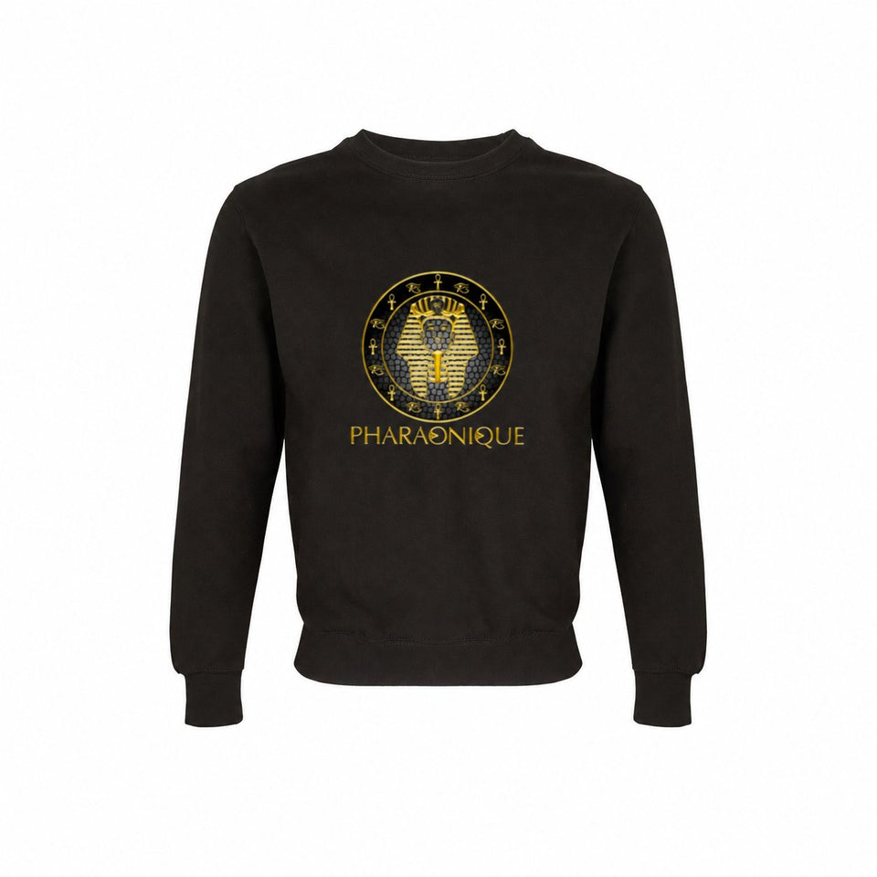 Sweat-Shirt Mixte Ramsès II - Pharaonique — vue principale sur fond uni