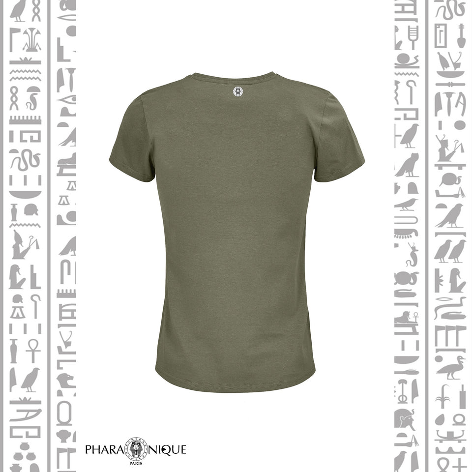 T-shirt para mulher – Néfertiti – Pharaonique