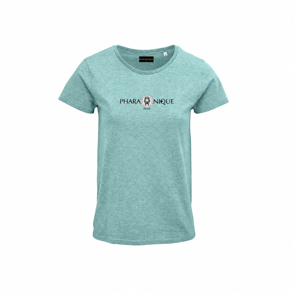 Tee-shirt Femme Power - Pharaonique — vue principale sur fond uni