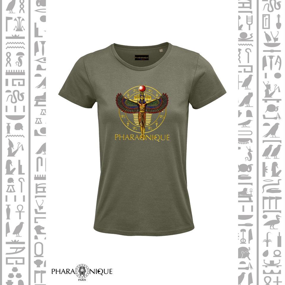 T-shirt para mulher – Néfertiti – Pharaonique