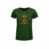 Tee-shirt Femme Néfertiti - Pharaonique — vue principale sur fond uni