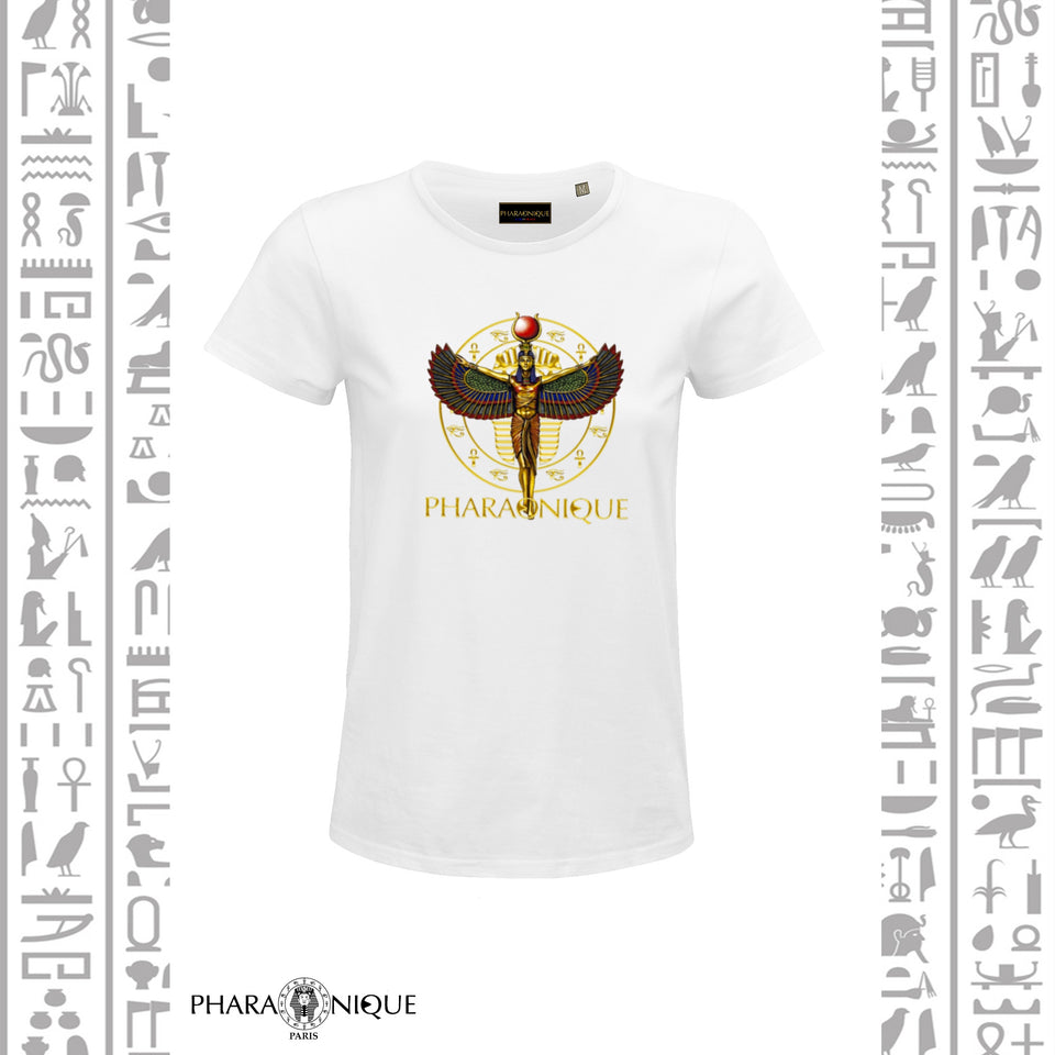 T-shirt para mulher – Néfertiti – Pharaonique