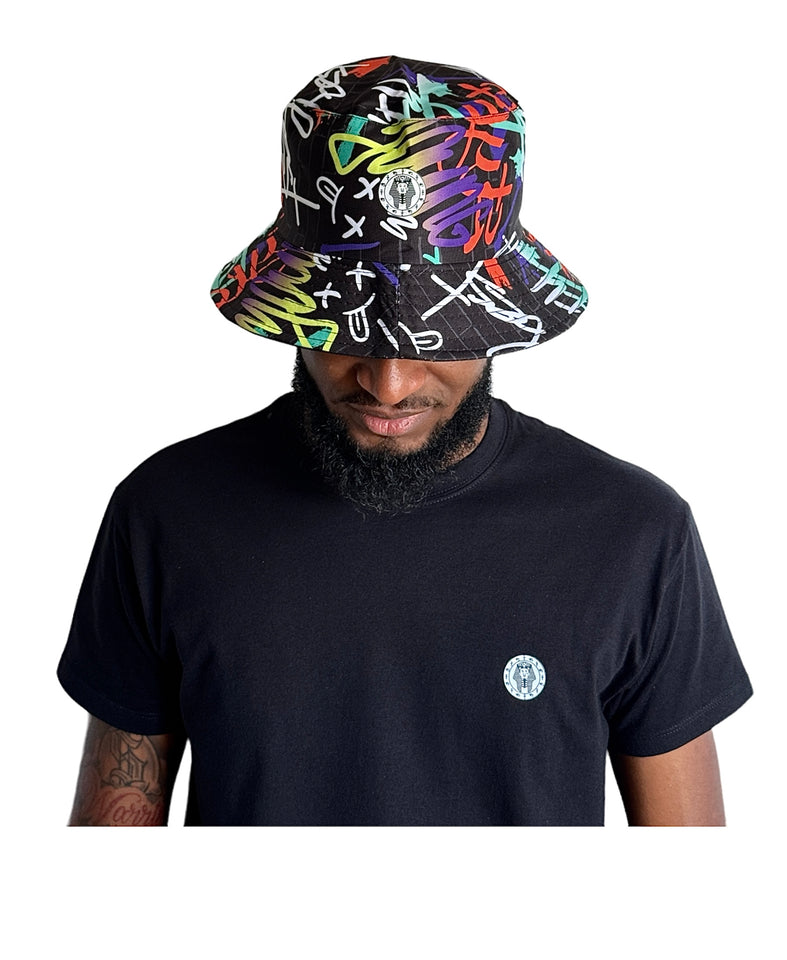 Chapéu bucket reversível bicolor unissexo – Pharaonique