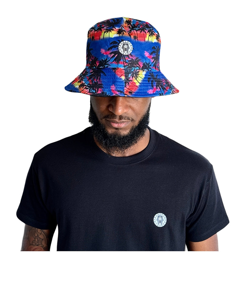 Unisex reversible two-tone bucket hat – Pharaonique