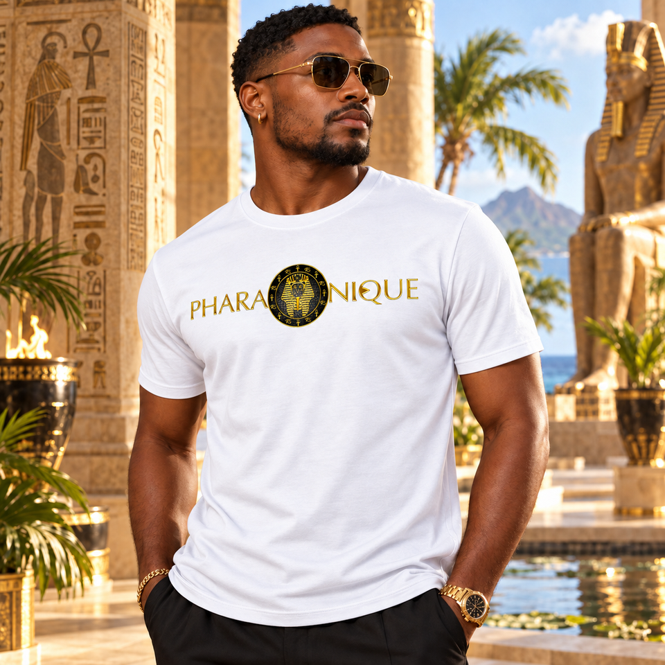 T-shirt Royaume d'or homme, coloris Blanc