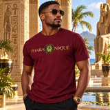 T-shirt Royaume d'or homme, coloris Bordeaux