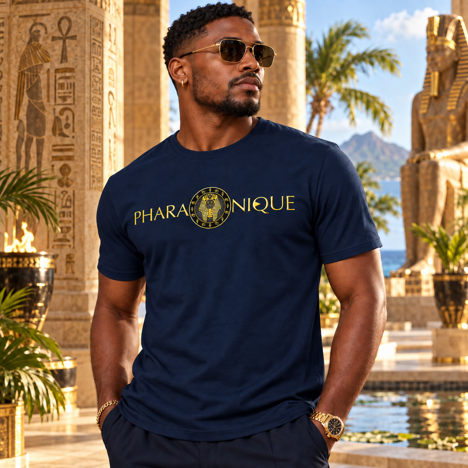 T-shirt Royaume d'or homme, coloris Marine
