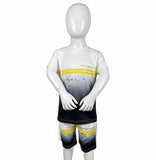 Ensemble short et tee-shirt enfant - Pharaonique — vue principale sur fond uni